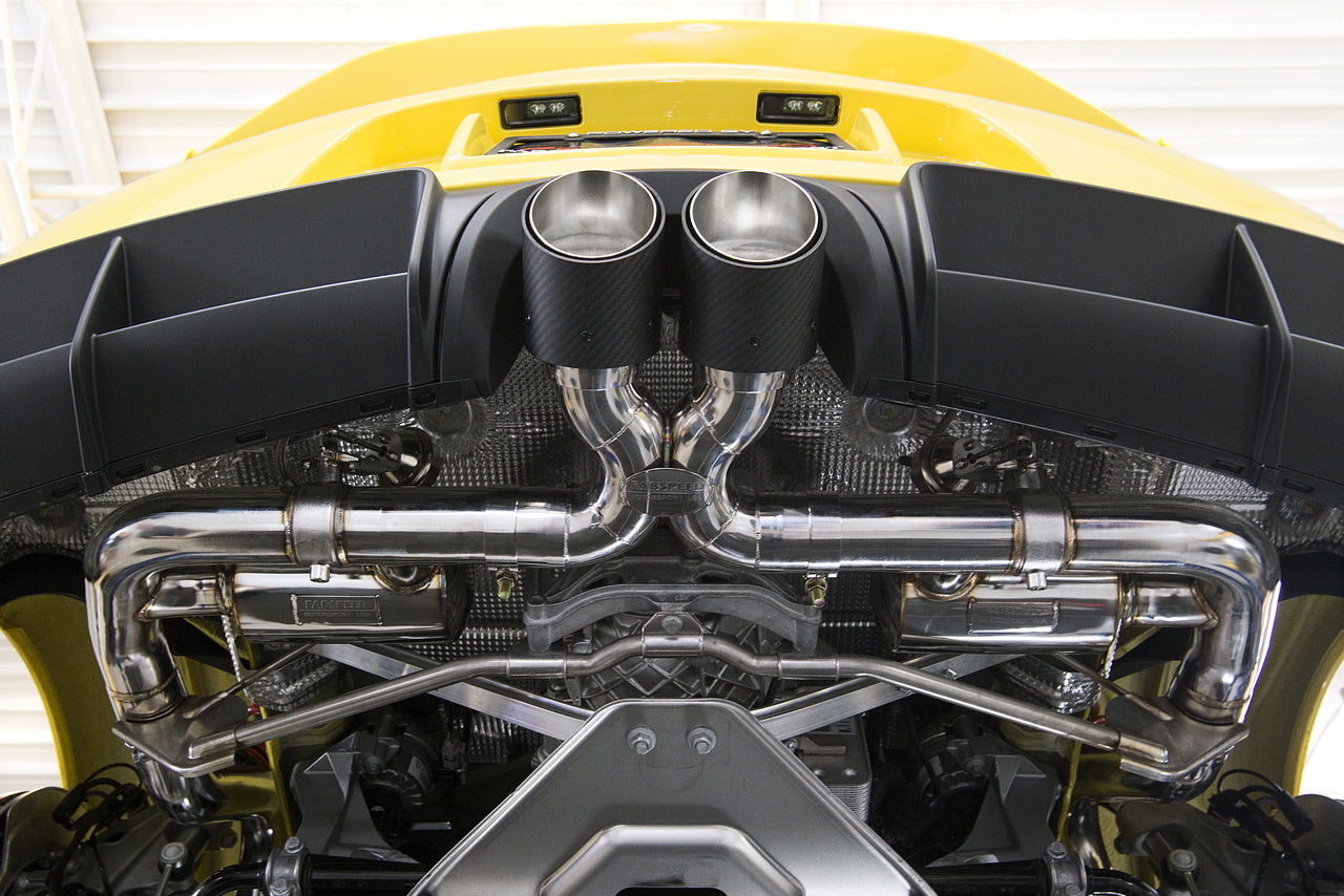 Fabspeed Porsche 987.2 Boxster / Cayman, Cayman R, Spyder Valvetronic Exhaust System (2009-2012)