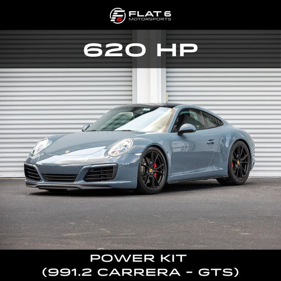 Flat 6 Motorsports - 620 HP Power Kit (991.2 Carrera - GTS)