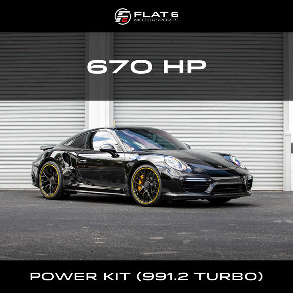 Flat 6 Motorsports - 670 HP Power Kit (991.2 Turbo)