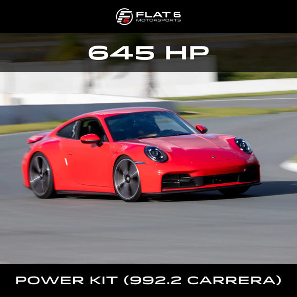 Flat 6 Motorsports - 645 HP Power Kit (992.2 Carrera)