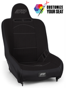 PRP Premier High Back Suspension Seat (Two Neck Slots) - All Black-1