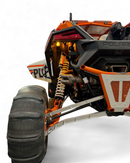 Elektric Offroad 2022+ Polaris Rzr Pro Rurbo R Billet High Clearance Radius Rods Anodized Clear-2