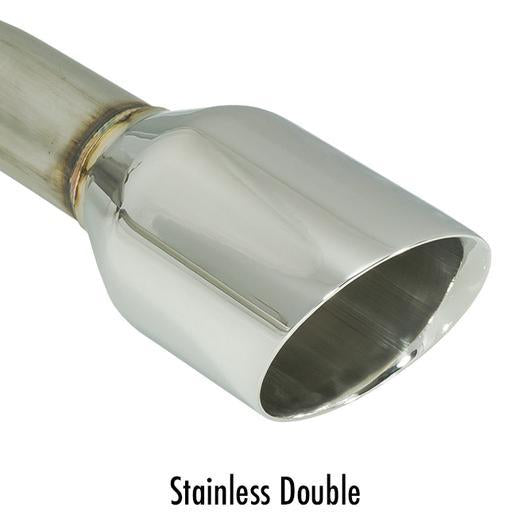 REMARK Axleback Exhaust. Infiniti Q50. Stainless Double Wall Tip