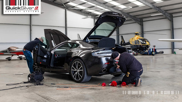 Aston Martin V12 Vantage Sport Exhaust Options (2009-17)