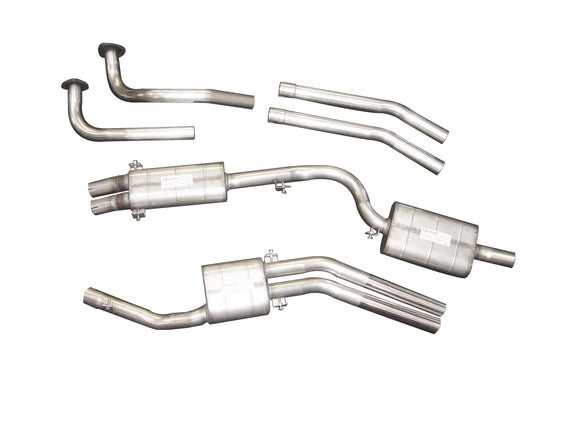 Maserati Mistral 4000 (inc. Spyder) Stainless Steel Exhaust (1966-70)