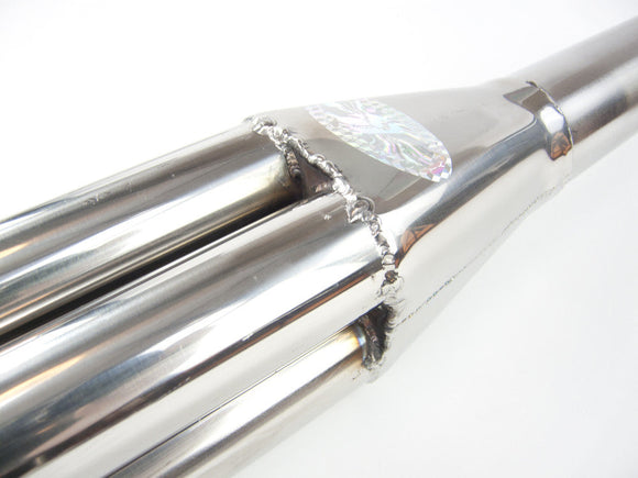 Aston Martin V8 Stainless Steel Collectors 2.5 inch (1973-89)