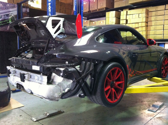 Porsche 911 GT3 (977) Sport Exhaust INC. Manifolds & Cats (2006 on)