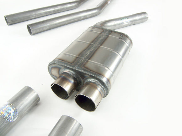 Maserati Sebring Ser. 1, 2 Stainless Steel Exhaust Twin System (1965-69)