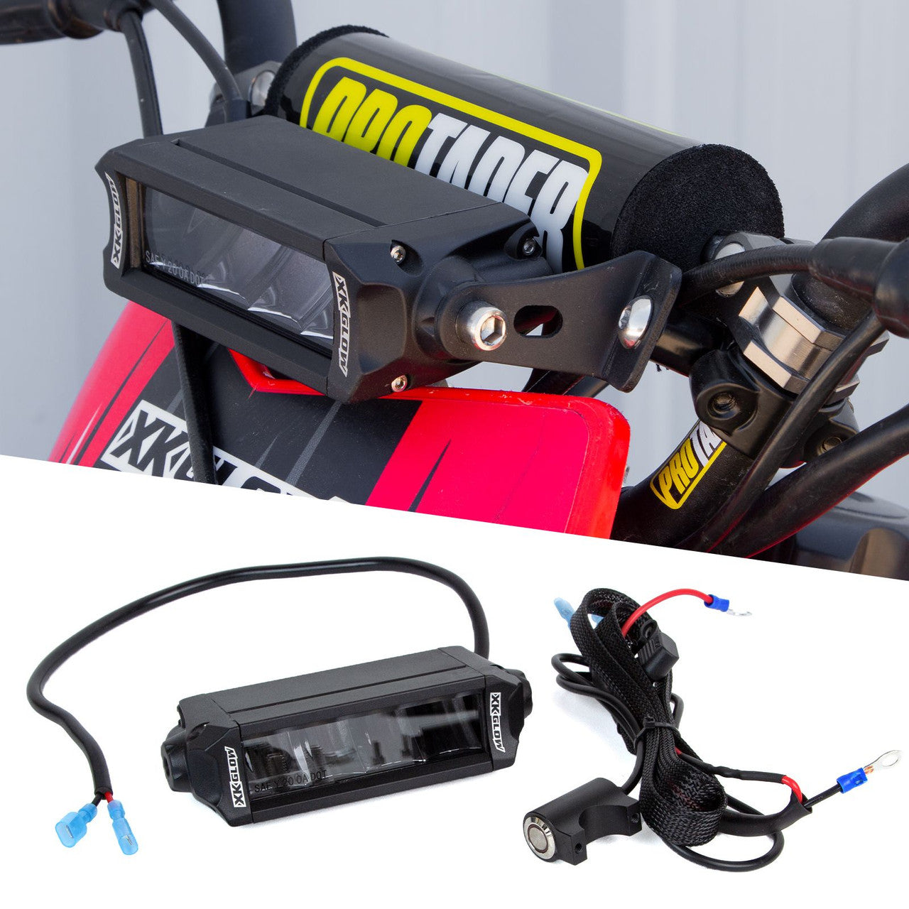 XK Glow Off-road Motorcycle Headlight Kit