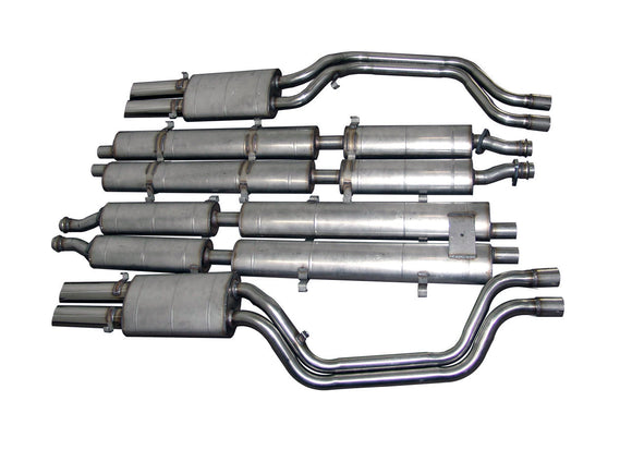 Ferrari 412 Stainless Steel Exhaust (1985-89)