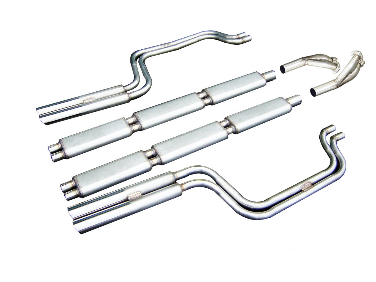 Ferrari 275 Gtb Gts Stainless Steel Exhaust (1964-66)