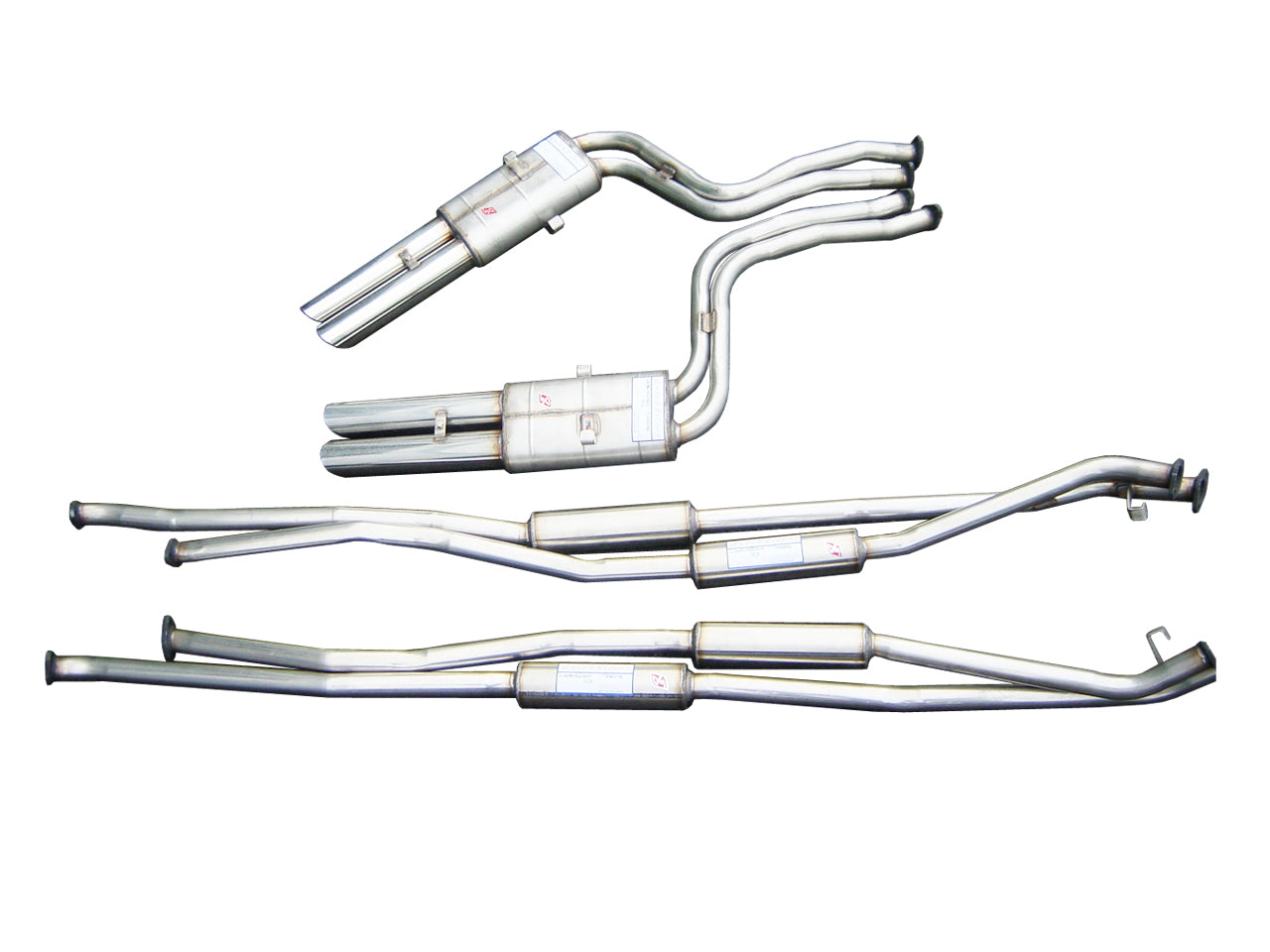 Lamborghini Jarama GTS - Stainless Steel Exhaust (1973-76)