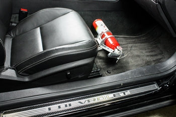BK FIRE EXTINGUISHER MOUNT FOR STOCK SEATS - YEARS 2010-2015
