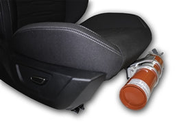 BK FIRE EXTINGUISHER MOUNT - STOCK SEATS - FOR YEARS 2015+ - 0