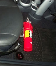BK FIRE EXTINGUISHER MOUNT - 0