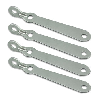 BK LAP BELT MOUNT KIT (PAIR) - INSIDE AND OUTSIDE MOUNTS FOR 2 SEATS - LONG