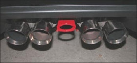 BK CORVETTE C-6 REAR TOW HOOK - 0