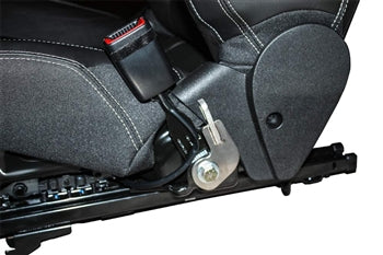 BK INSIDE LAP BELT MOUNT KIT (PAIR) FOR STOCK DRIVER AND PASSENGER SEATS