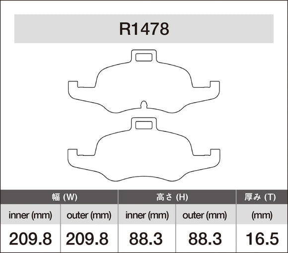 iSWEEP Brake Pads | Front • TTS 8S