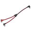 DS18 Level 2 RCA Wire Y Connector 1 Male to 2 Females Smart 90-Degree Connectors-1