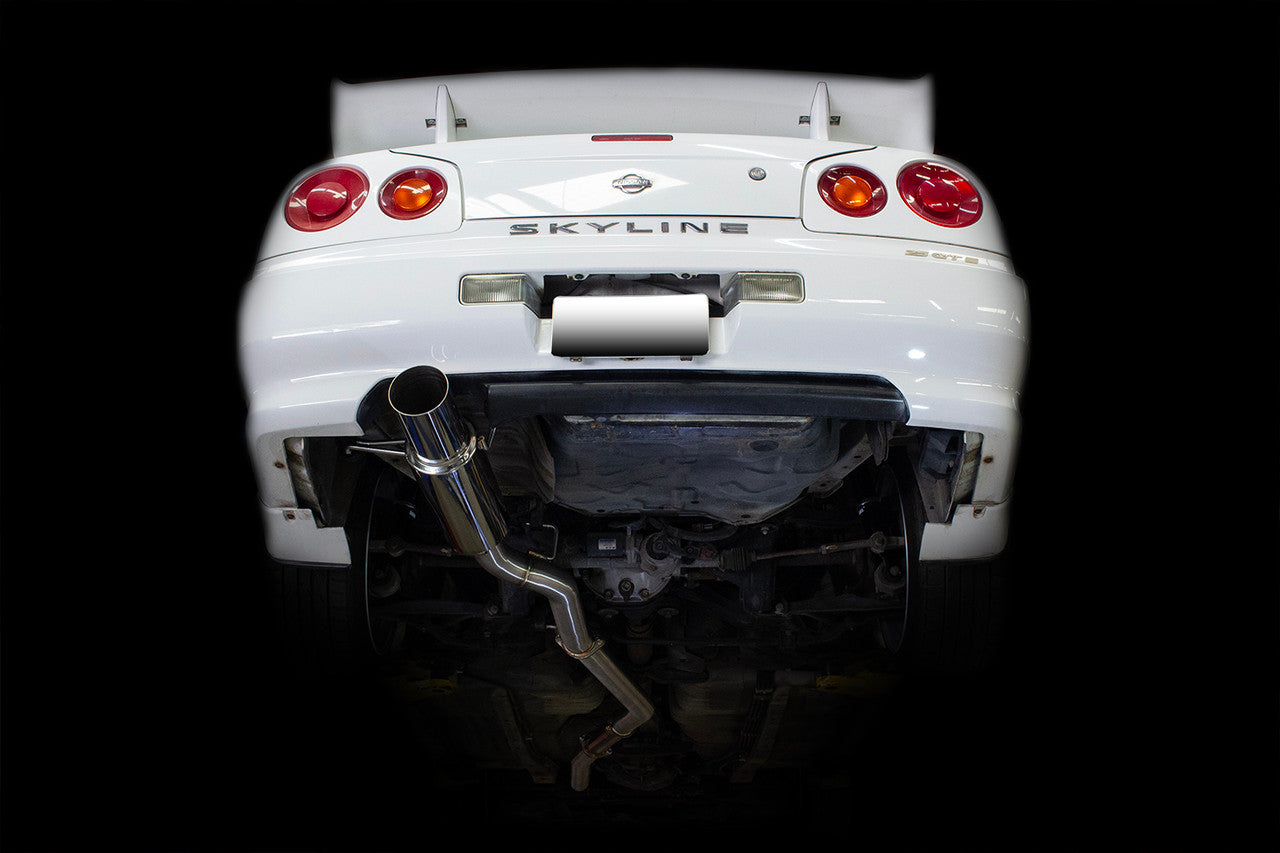 ISR Performance GT Single Exhaust - Nissan R34 25GTT (2 Door)