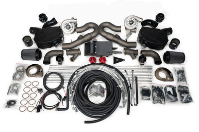AMS Performance 2021+ Lamborghini Huracan STO ALPHA G35-1050 Twin Turbo Kit w/ Titanium Exhaust (No ECU/TCU Calibration Service or Software, or Boost Control System)