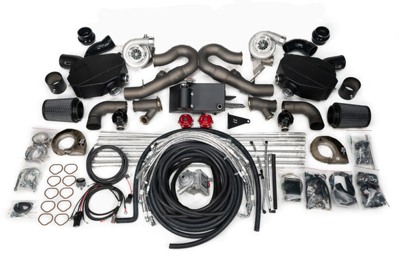 AMS Performance 2021+ Lamborghini Huracan STO ALPHA G35-1050 Twin Turbo Kit w/ Titanium Exhaust (No ECU/TCU Calibration Service or Software, or Boost Control System)