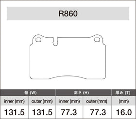iSWEEP Brake Pads | Front • TT RS 8J - 0