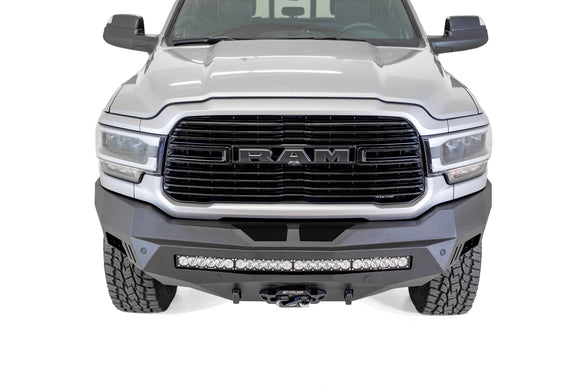 Addictive Desert Designs 19-20 RAM 2500/3500 Hammer Black Stealth Fighter Front Bumper
