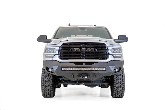 Addictive Desert Designs 19-20 RAM 2500/3500 Hammer Black Stealth Fighter Front Bumper