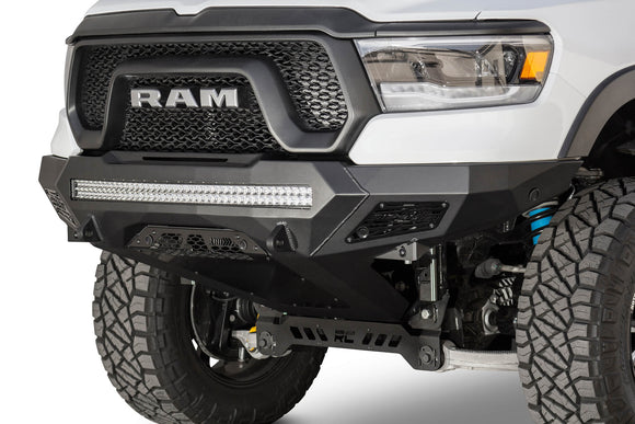 Addictive Desert Designs 2019 Ram Rebel 1500 Stealth Fighter Fr Bumper w/Parking Sensor Cutouts