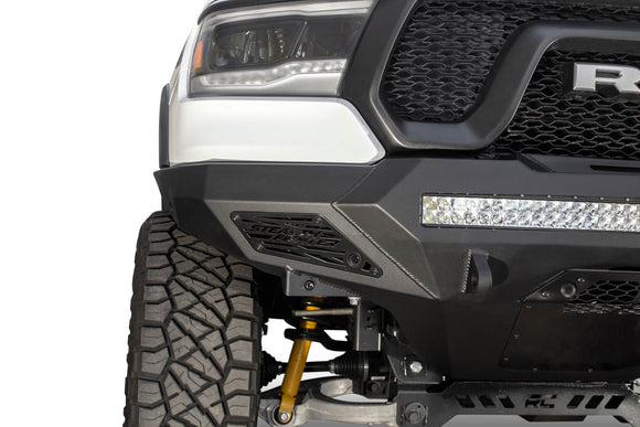 Addictive Desert Designs 2019 Ram Rebel 1500 Stealth Fighter Fr Bumper w/Winch&Parking Sensor Mounts