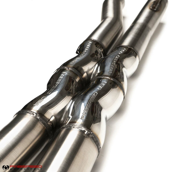 Fabspeed Dodge RAM TRX 1500 Double X-Pipe Resonator Bypass (2021+)