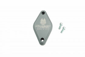 Sinister Diesel 11-16 GM Duramax 6.6L LML Intake Resonator Cover Plate - Gray