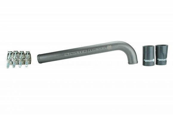 Sinister Diesel 03-18 Dodge/RAM Cummins 5.9L Radiator Pipe - Gray