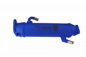 Sinister Diesel GM Duramax 06-07 6.6L LBZ EGR Cooler - Blue