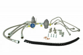 Sinister Diesel Ford Powerstroke 6.0L Regulated Fuel Return Kit - Gray