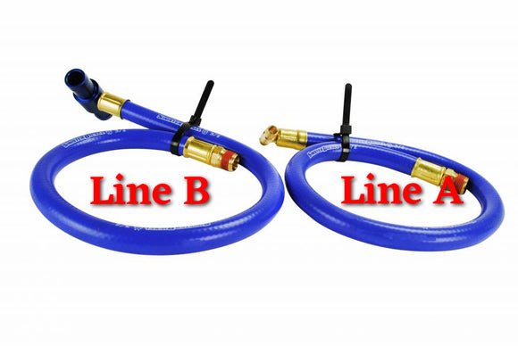 Sinister Diesel 03-07 Ford Powerstroke 6.0L Replacement Coolant Filter Hose (Old Style)