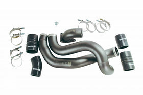 Sinister Diesel 03-07 Ford Powerstroke 6.0L Intercooler Charge Pipe Kit w/ Intake Elbow - Gray