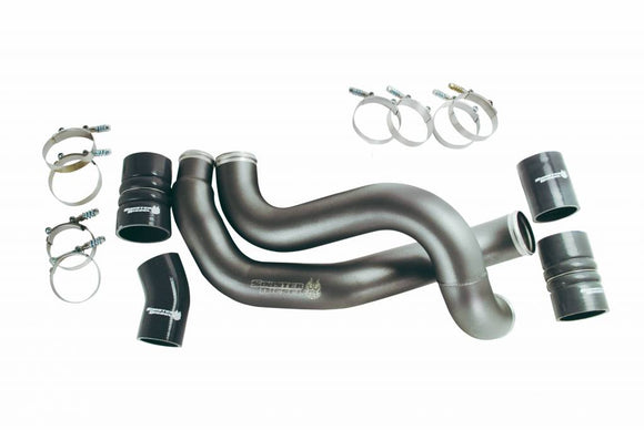 Sinister Diesel 03-07 Ford Powerstroke 6.0L Charge Pipe Kit - Gray