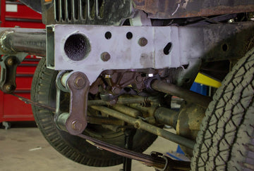 Rust Buster 1987-1995 Jeep Wrangler Front Frame Shackle Mount Repair Kit - Left