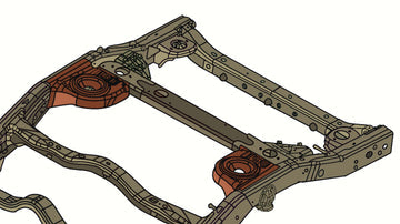 Rust Buster 2007-2018 Jeep Wrangler Rear Coil Spring Bucket - Right