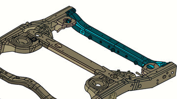 Rust Buster 2007-2018 Jeep Wrangler Rear Body Mount Crossmember