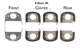Rust Buster 2007-2018 Jeep Wrangler 4-Door Frame Body Mounts
