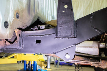 Rust Buster 1996-2004 Toyota Tacoma Mid-Frame Repair Kit w/ Leaf Spring Mount - Right