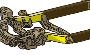 Rust Buster 1995-2004 Toyota Tacoma Front Frame Stiffeners