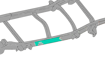 Rust Buster Under-Cab Frame Stiffener