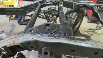 Rust Buster FJ Cruiser & 4Runner Rear Upper Coil Spring Bucket & Shock Mount - Right - 0