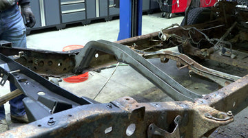 Rust Buster 2000-2006 Toyota Tundra ward Fuel Tank Crossmember