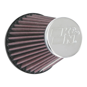 K&N Universal Clamp-On Air Filter 2-1/8in Flange 3-1/2in Base 2in Top 4in Height